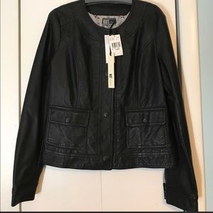 Kut from the Kloth: Faux leather jacket
